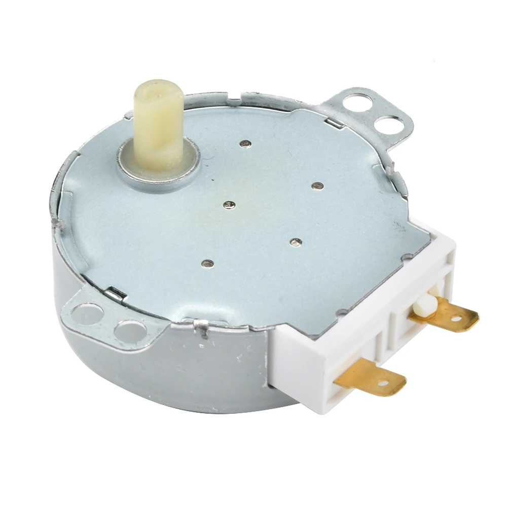 Microwave Turntable Motor AC 220V-240V 50Hz CW/CCW Microwave Turntable Turn Table Synchronous Motor TYJ50-8A7 D Shaft 4 RPM