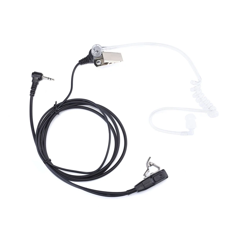 Auricolare Per Motorola Radio Xt180 Tklr T92 H2O T82 T80 T62 Hyt Tc320 Tc1600 Tc1688 2.5Mm 1-Pin F.Tubo Acustico Nascosto