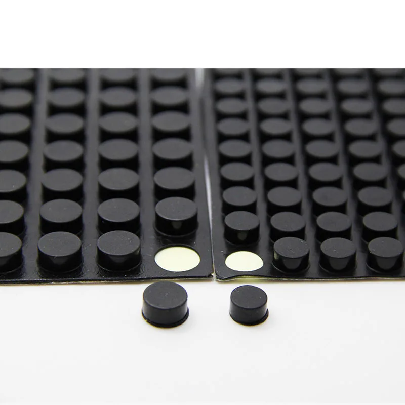 Rubber Feet Self Stick Bumper Pads Adhesive Tall Square/Round Bumpers Shock Absorber For Electronics Laptop Appliances Furniture table foot pad table leg tips floor protector caps