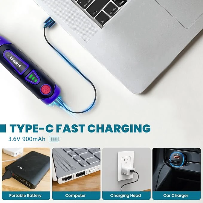Mini Rotary Tool Wireless Drill Engraving Polishing Grinding USB Rechargeable Cordless Woodworking Engraving Pen DIY Dremel Tool 4