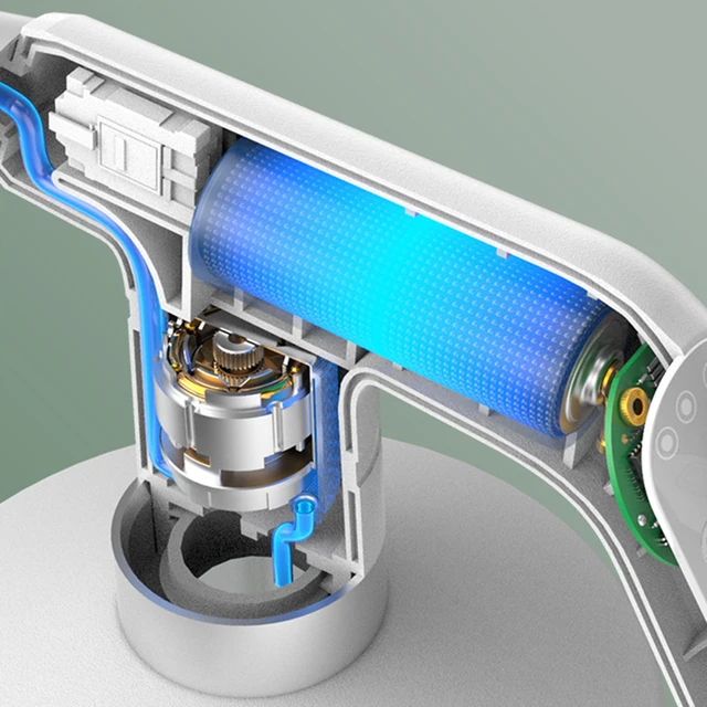 Elektromos Autómosó Permetező Palack 2000Mah Mezőgazdaság Permetezőgép -Jelző Műanyag Fogantyú Állítható Fúvóka Háztartás Tisztításához - Image 6