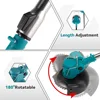 YOFIDRA Electric Lawn Mower Cordless Foldable Adjustable Trimmer Efficient Garden Pruning Cutting Power Tools For Makita 18V Bat 4