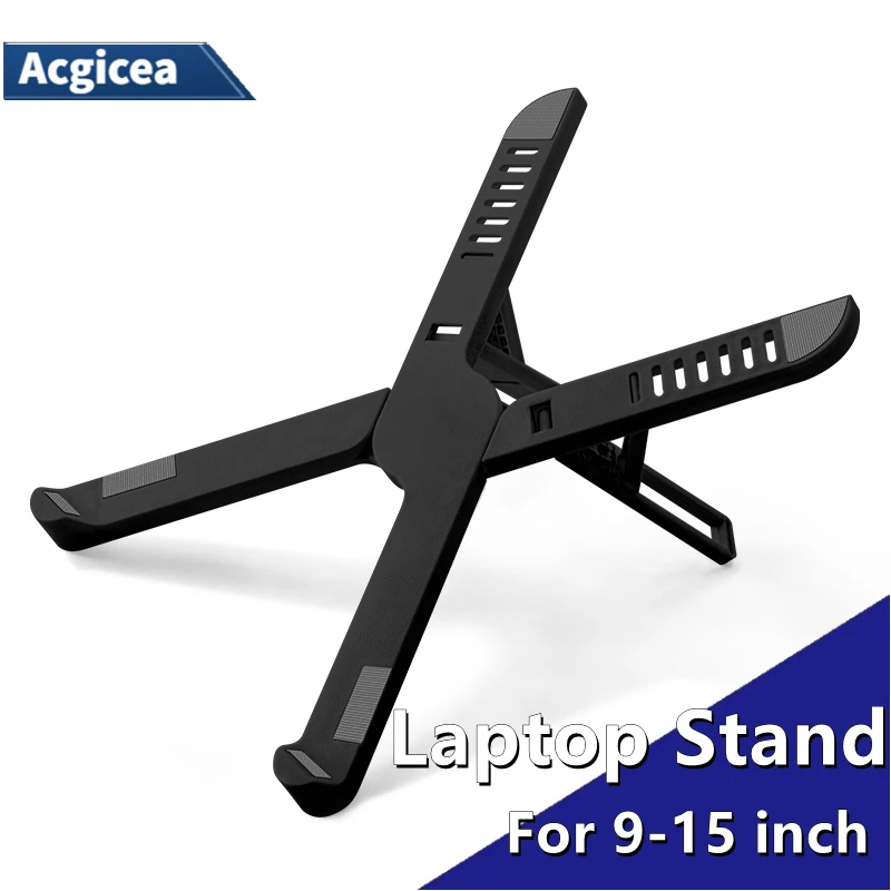 Foldable Laptop Stand Plastic For Macbook Apple Lenovo Samsung Cooling