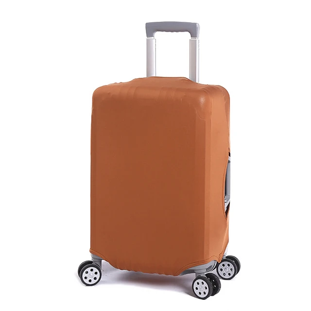 Travel Suitcase Dust Cover Solid Color Luggage Protective Cover For 18-28 inch Trolley Case Dust Cover Travel Accessories 5