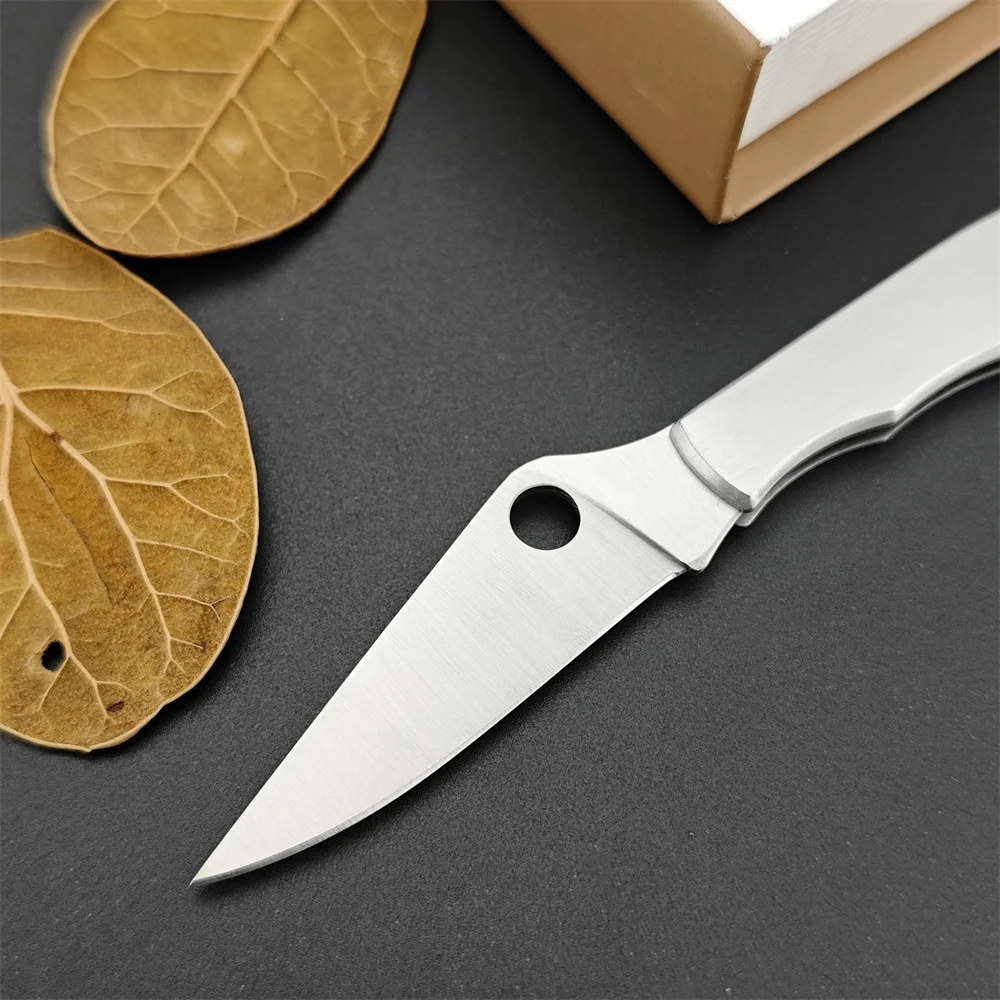 SP C137 High Quality Folding Pocket Knife 440c Blade 420 Steel Handle Outdoor EDC Survival Camping Hiking Hunting Cutting Tool 3
