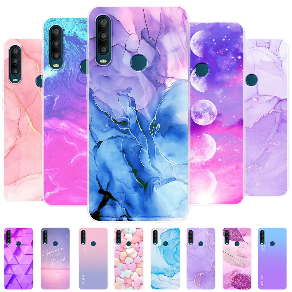 Per Alcatel 1S 2020 Custodia Trasparente In Silicone Morbido Tpu Cover Per Alcatel 1S 2021 Custodia Coque Per Alcatel 1Se 2020 Paraurti Fundas