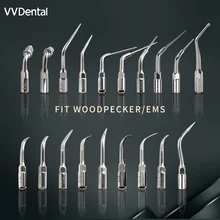 

3PCS/ Set Price Dental Ultrasonic Scaler Tips Scaling Periodontics Endodontics Fit Woodpecker/EMS UDS Dental Material