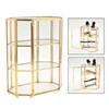 3-Tier Jewelry Box Glass Makeup Organizer Jewelry Box Multifunction Display Case For Dressing Table Decoration Storage 6