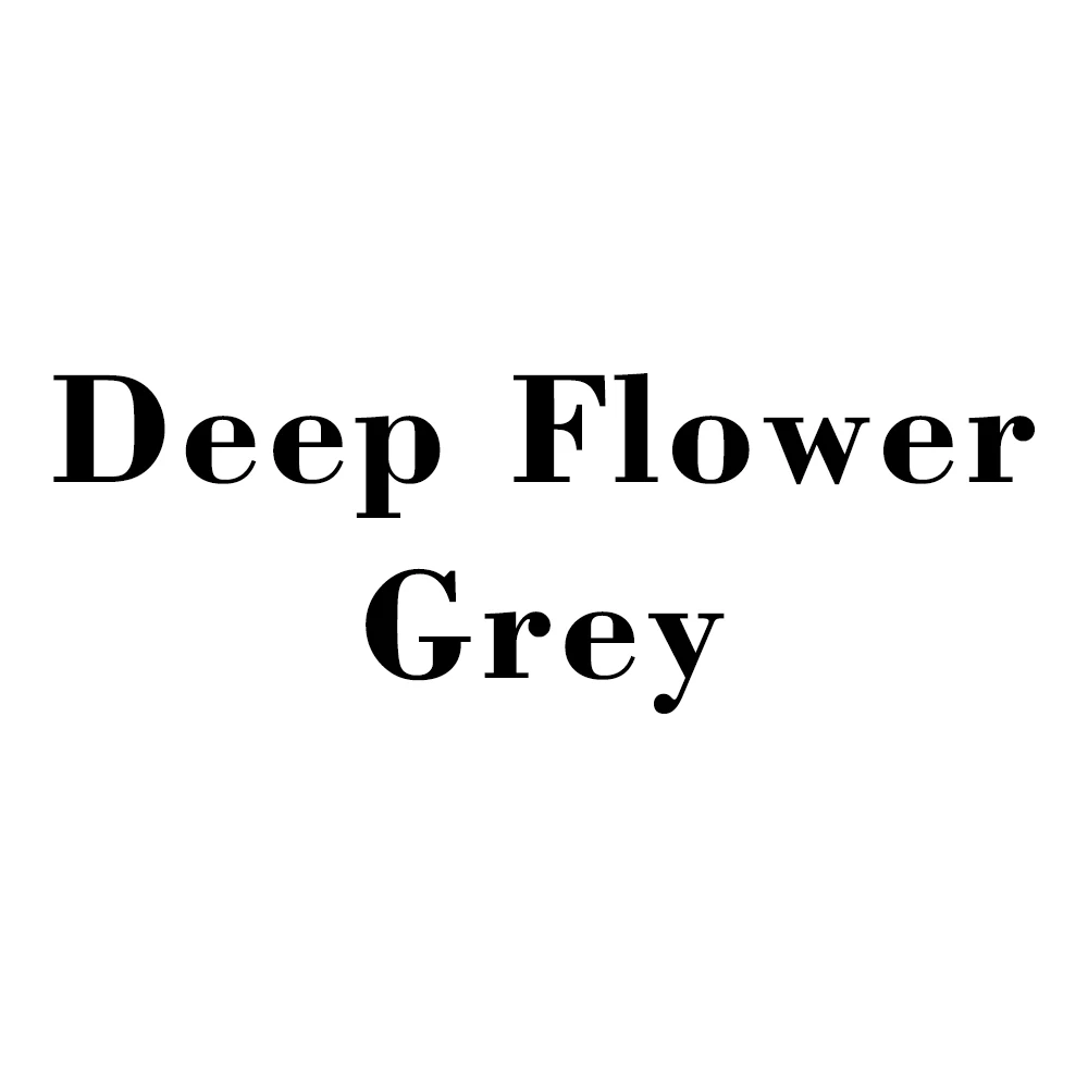 Deep Flower Grey