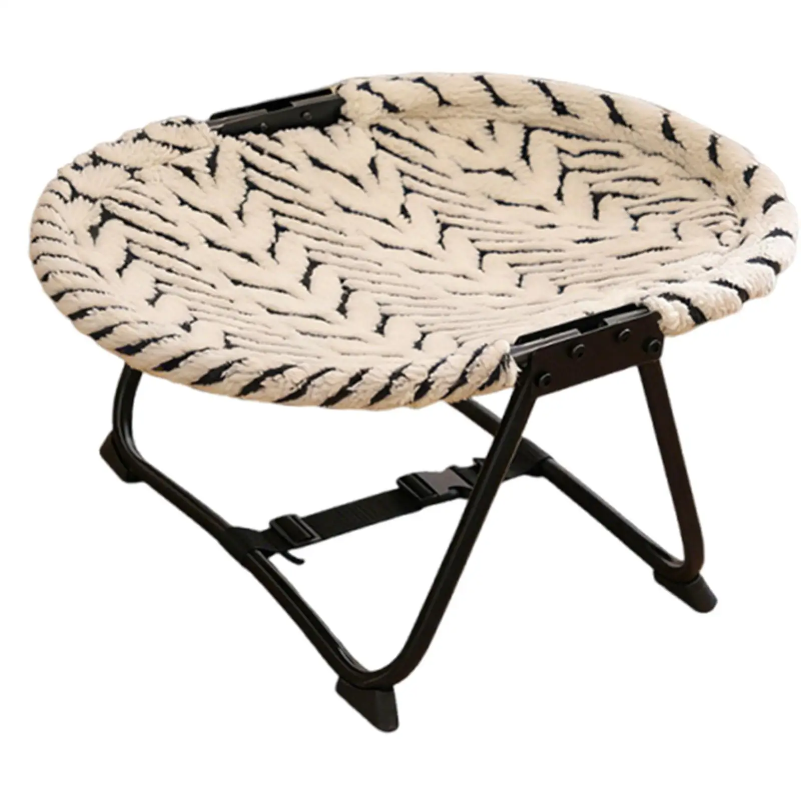 https://ae01.alicdn.com/kf/S95e082e0a5f14e519fe15efd7d401d48w.jpg Foldable Pet Bed with Metal Frame Breathable Elevated Design Portable Dog Cot Furniture for Small and Medium Pets