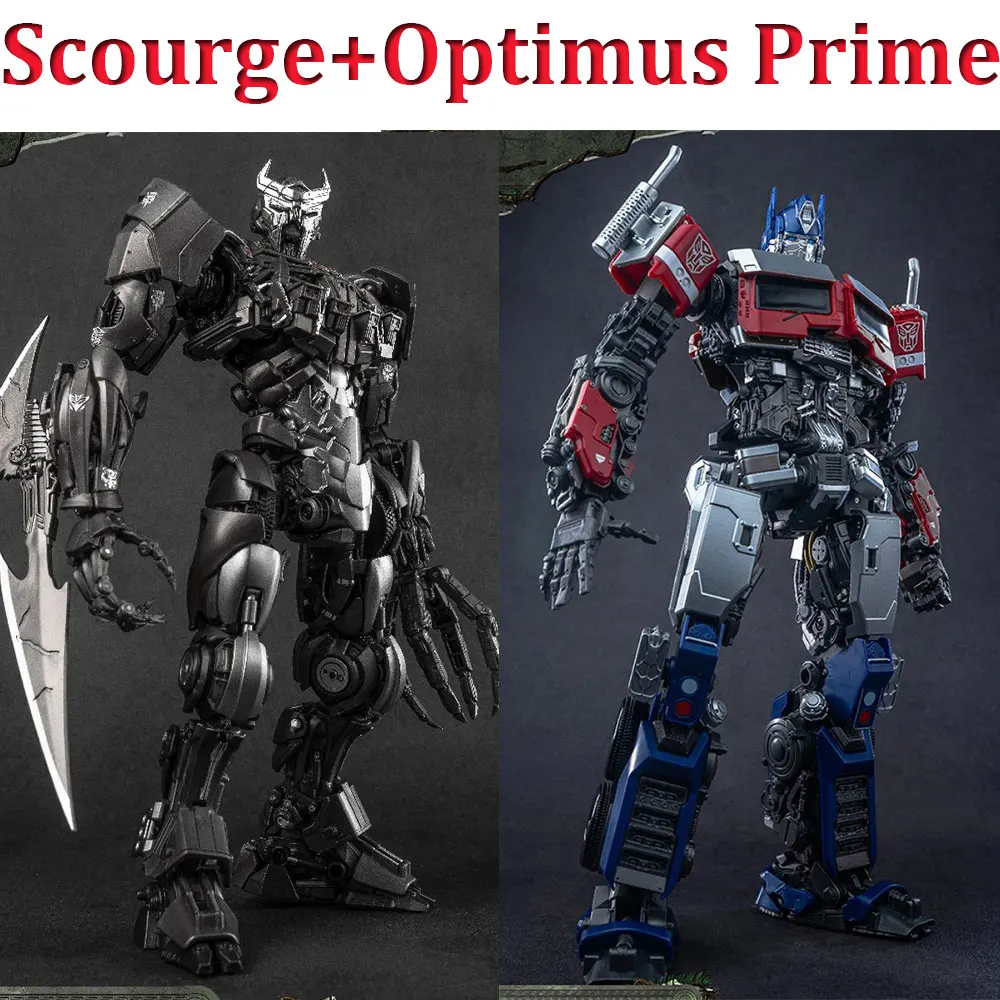 트랜스포머 마지막 기사 Optimus Prime Optimus Primal 플라스틱 조명 버전 조립 모델 영화 애니메이션  Bumblebee Figure - AliExpress