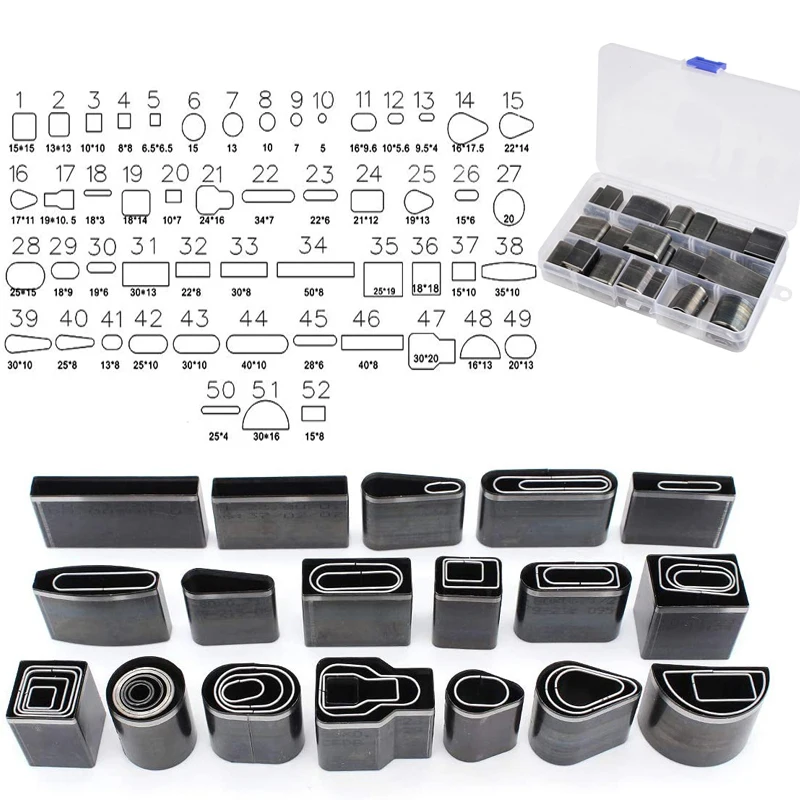 Leather Hole Puncher Round Hole Punch Cutter Set Hole Punch Cutter Set 26/39/52Pcs Leather Hole Hollow Punch