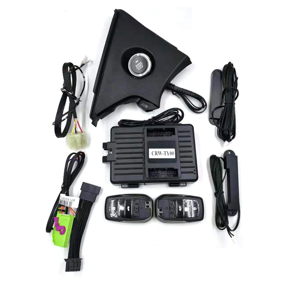 Engine Push Button Start Remote Key Start Stop Keyless Entry Auto