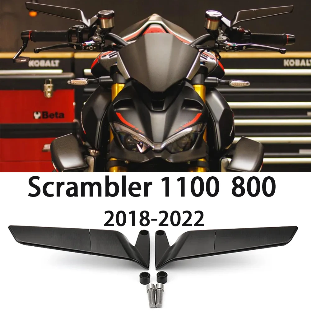 Scrambler 1100 Accessorio Specchietto Retrovisore Per Ducati Scrambler 800 Icon 2018-2020 Scrambler 1100 Specchio In Alluminio Cnc Per Moto