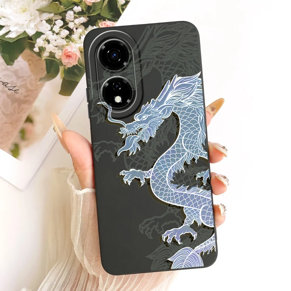 Luxury Love Heart Painted Soft Silicone Case - Stylish Protective Cover