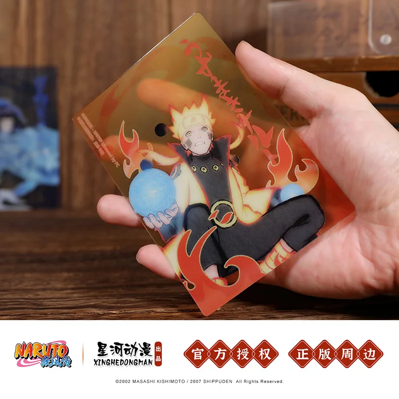 Officially Licensed Naruto Cosplay Group Photo Transparent Card