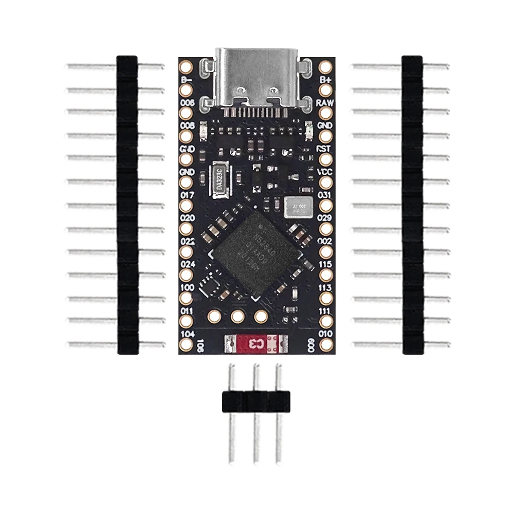 NRF52840 Entwicklungsboard kompatibel mit Nice!Nano V2.0 Bluetooth-Lademanagement Pro Micro NRF52840 – Detail 1