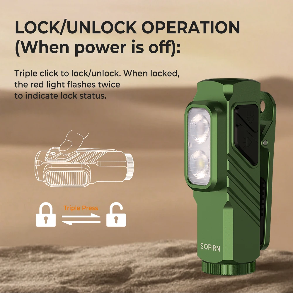 SOFIRN Mini ST10 Flashlight 2