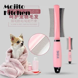 Pet Hair Comb for Cat Dog Hair Remover Double-sided Easy Deshedding Brush for Cat Grooming Tool for Long Small Hair Dog