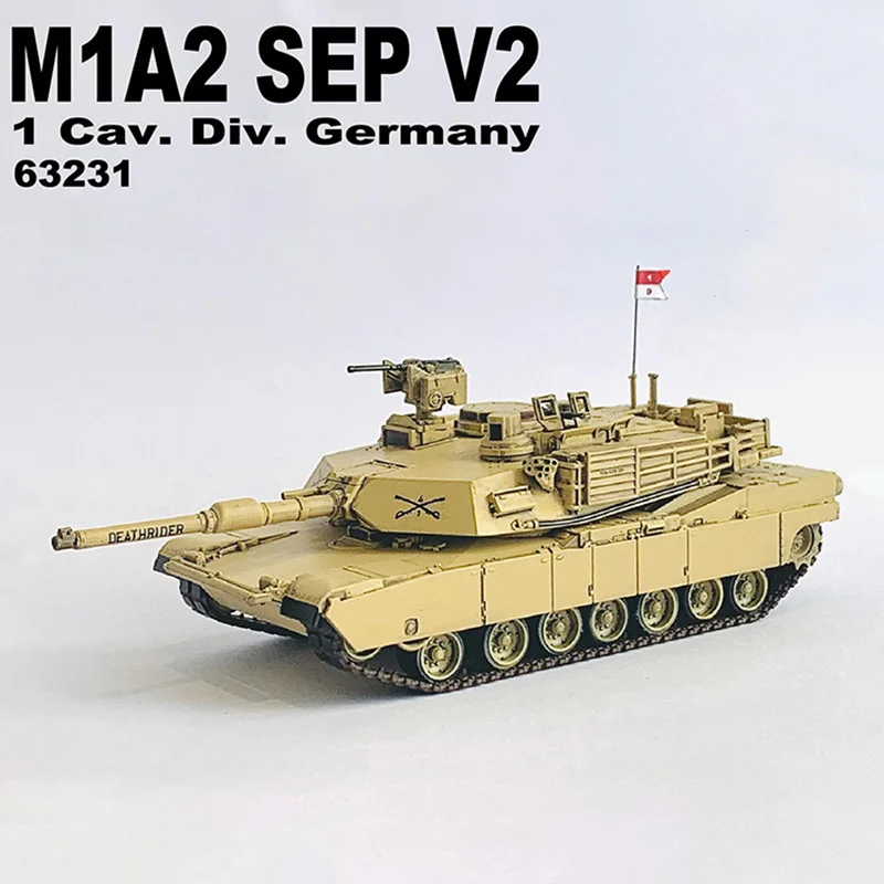 

1:72 Scale Plastics M1A2 SEP V2 Armored Transport Vehicle Tank Chariot Model Militarized Combat Track Type Classics Adult Gifts