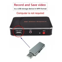 EZCAP 280HD HDMI Game Capture Card Video Record Box 1080P 30fps Game Recorder for Xbox PS3 PS4 MIC Input ,to USB Disk,no Need PC - Image 4