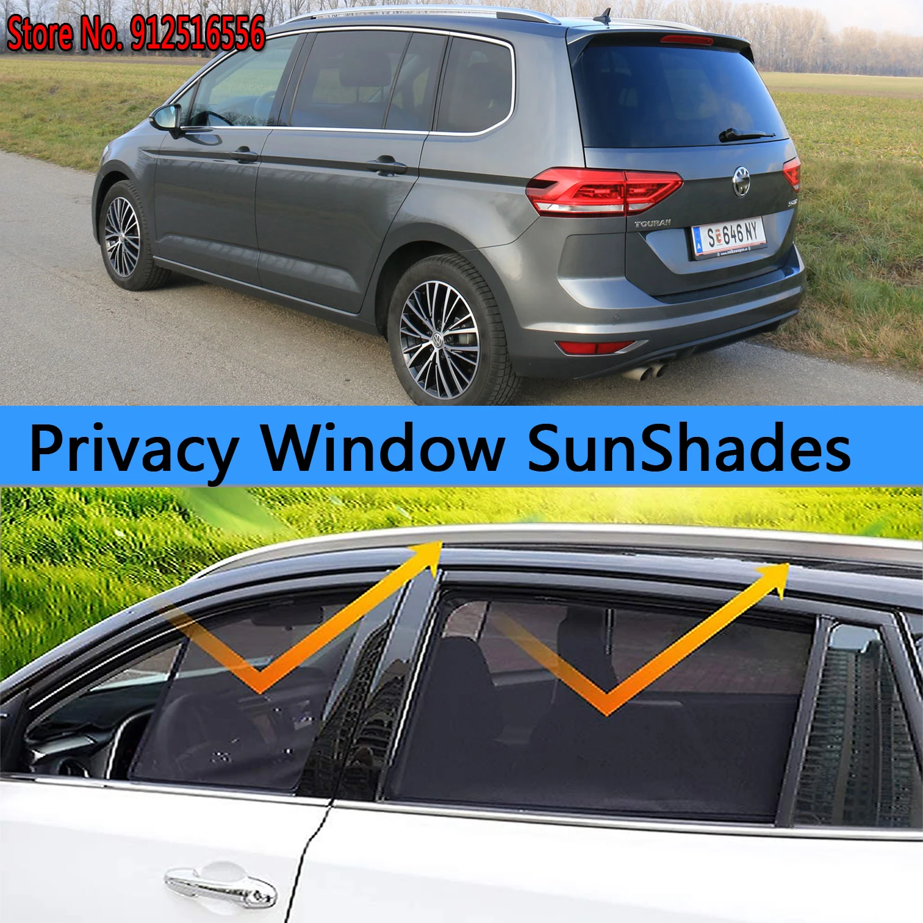 Side Sun Shade Shading Protection Window Sunshades Sunshield