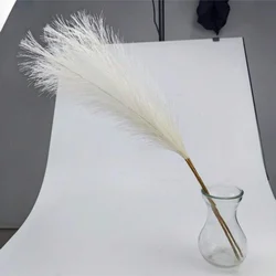 Pampas Grass Decoration Set | Lush & Realistic Faux Plants | Chic Bohemian Home Accents - 5pcs (Beige)