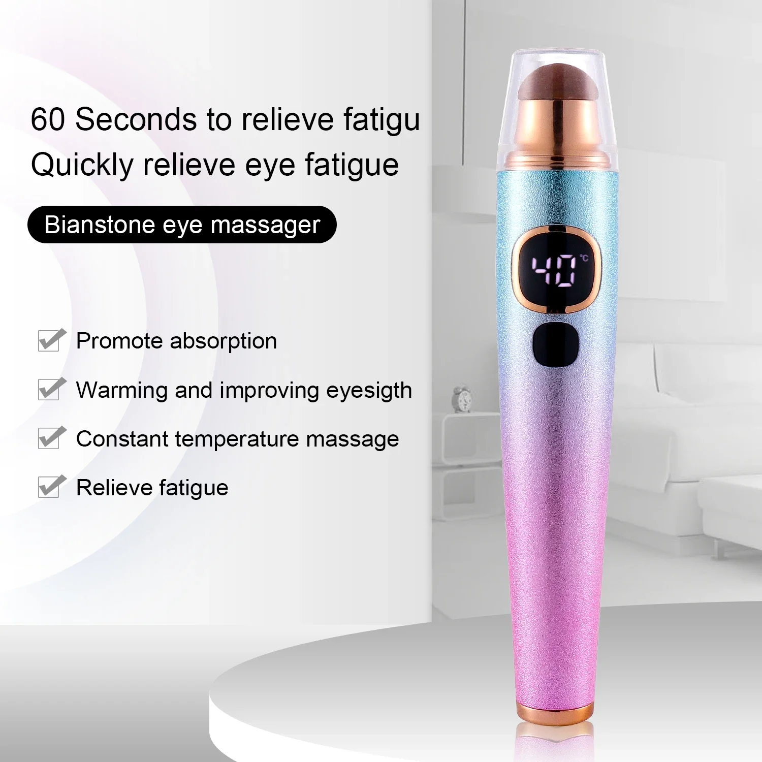 

Electric Eye Massager LED Photon Therapy Skin Lift Anti Age Eyes Wrinkle Dark Circle Remover Beauty Heating Eyes Massage Relax