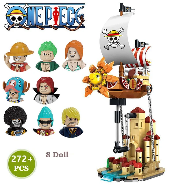 2022 New One Piece Luffy Solo And Pirate Ship Anime Action Model Doll  Assembled Building Block Toy Boy Birthday Christmas Gift - Blocks -  AliExpress