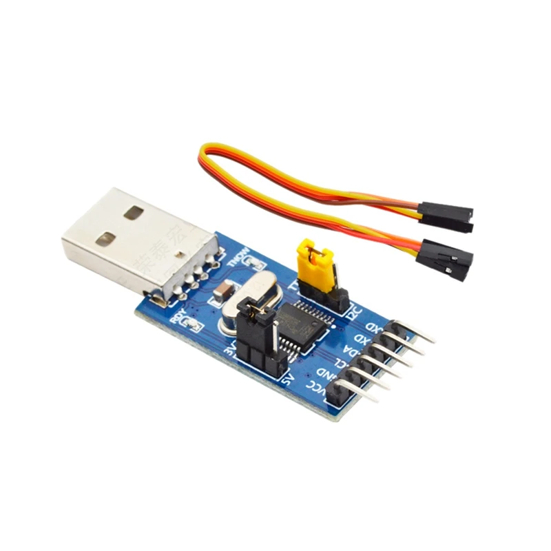 

2X CH341T Two-In-One Module USB To I2C IIC UART USB To TTL Single-Chip Serial Port Downloader