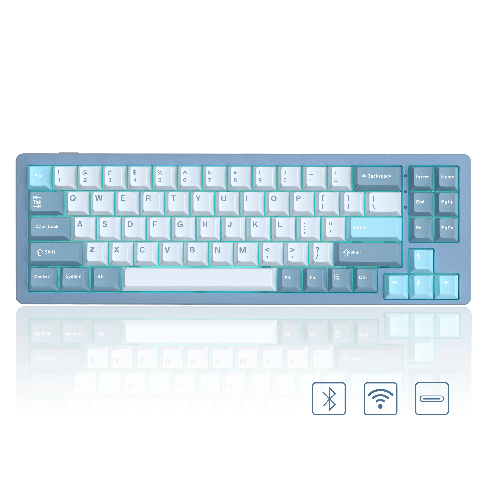 Womier S-K71 キーボード　木製キーキャップ　まとめ売り Womier S-K71 キーボード 木製キーキャップ まとめ売り womier」の人気