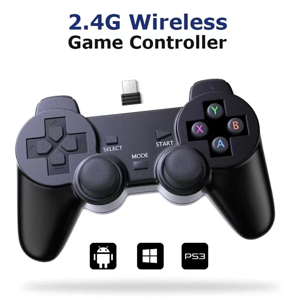 2.4 G Controller Gamepad Android Wireless Joystick Joypad with OTG  Converter For PS3/Smart Phone For Tablet PC Smart TV Box - AliExpress
