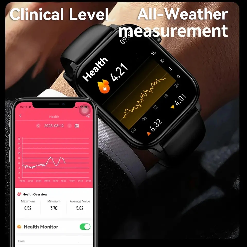 2025 For XiaoMi Original Premium ECG+PPG Smart Watch Women Blood Lipid Uric Acid Al Diagnostic Detector Body Temperature Watches 5