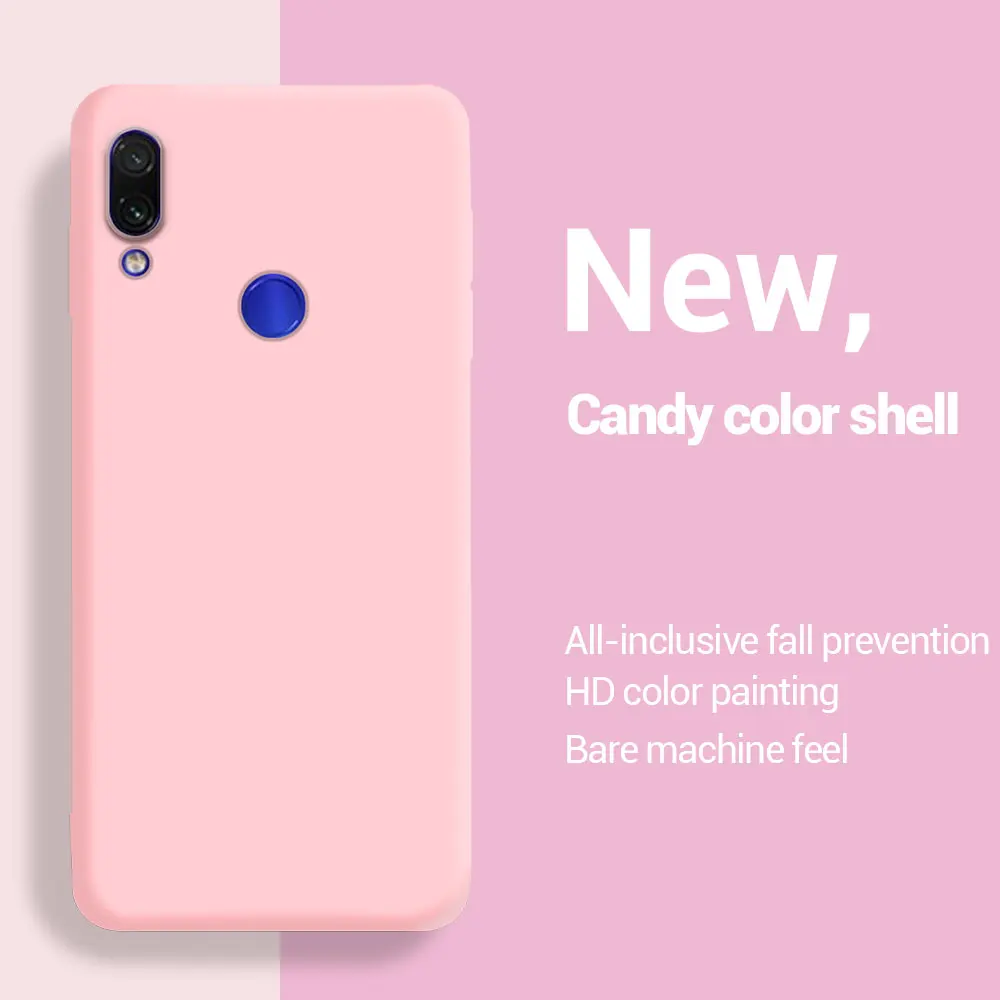 thumbnail image 1 of Liquid Silicone Case for Huawei Honor 10 lite P20 P30 P40 20 lite Y6 Y7 Y9 2019 Y6P Y7P Y8S Y8P P Smart S Pro 2019 Cover Fundas, 1 of 5