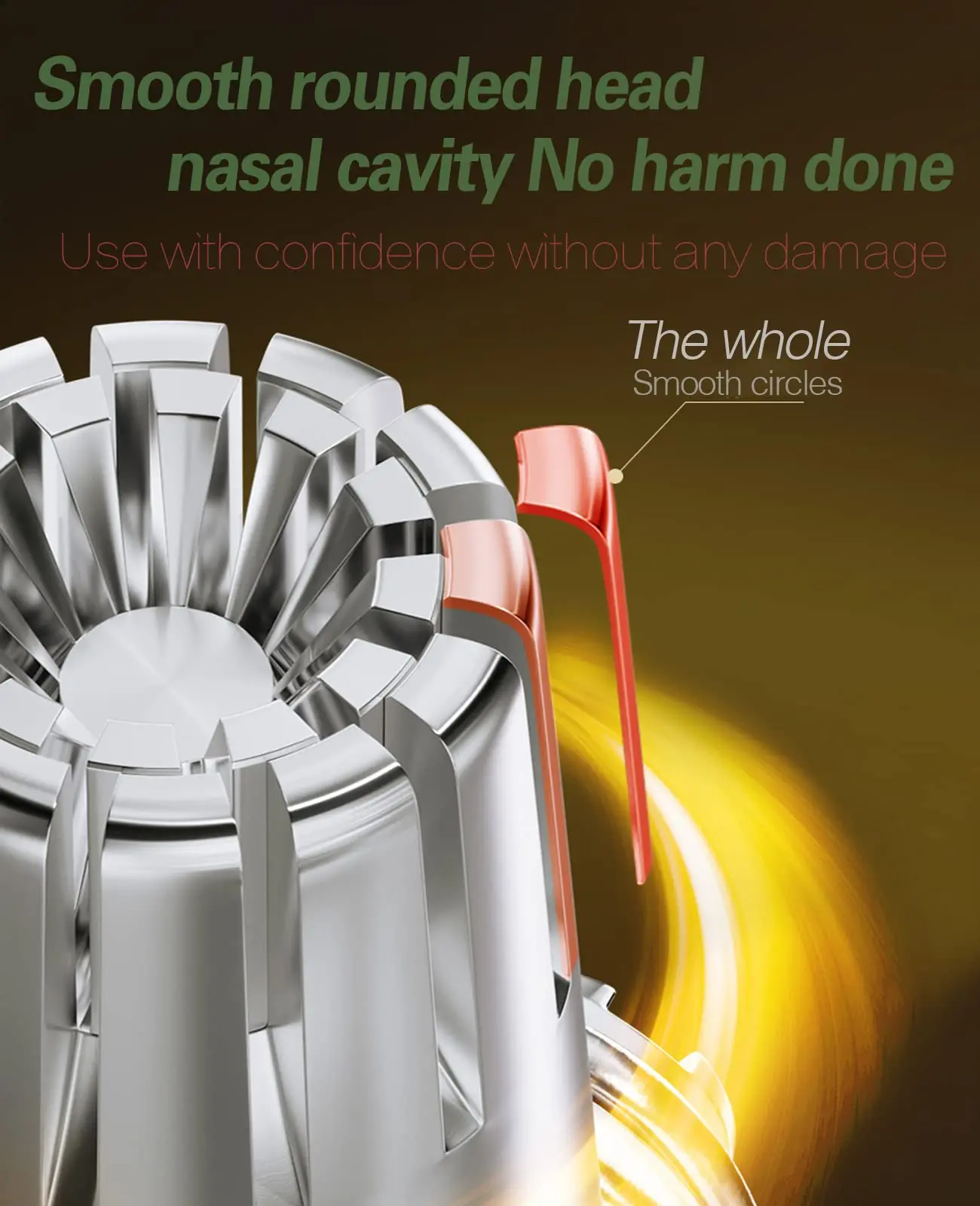 Nose Hair Trimmer Nose Hair Trimmer For Men With No Noise Washable Manual Nasal Tondeuse Hair Trimmer