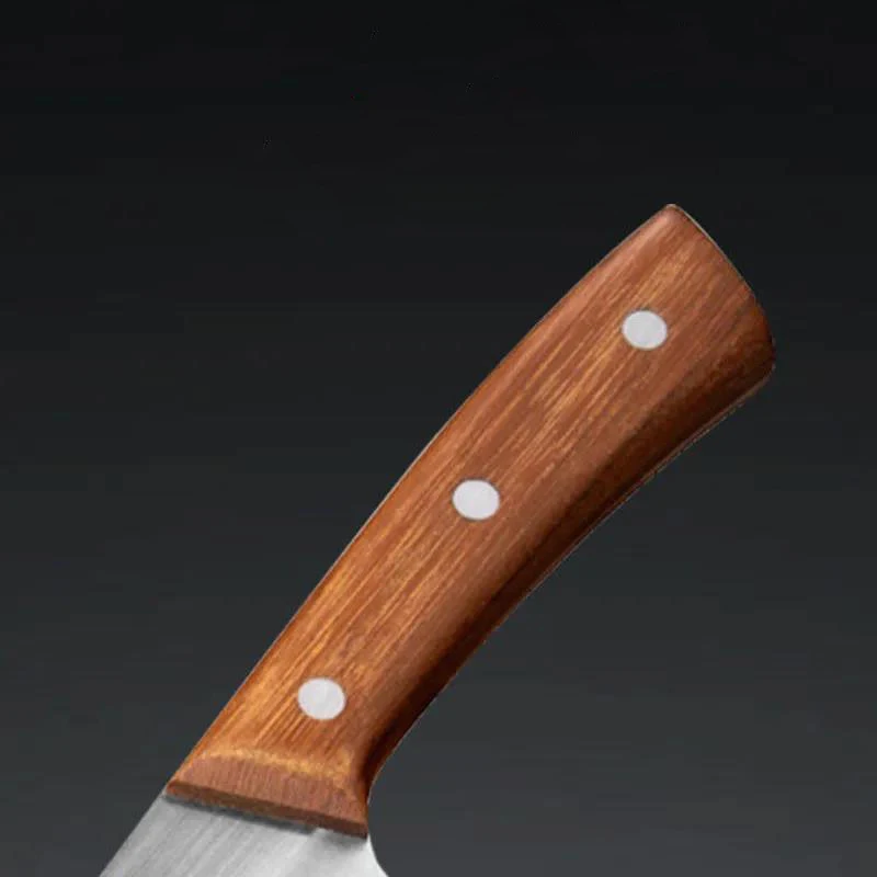 Chef's Knife Stainless Steel Boning Knife Kitchen Knife Household Meat Cleaver Slicing Knife Butcher Knife Kitchen Cooking Tool oak knife block