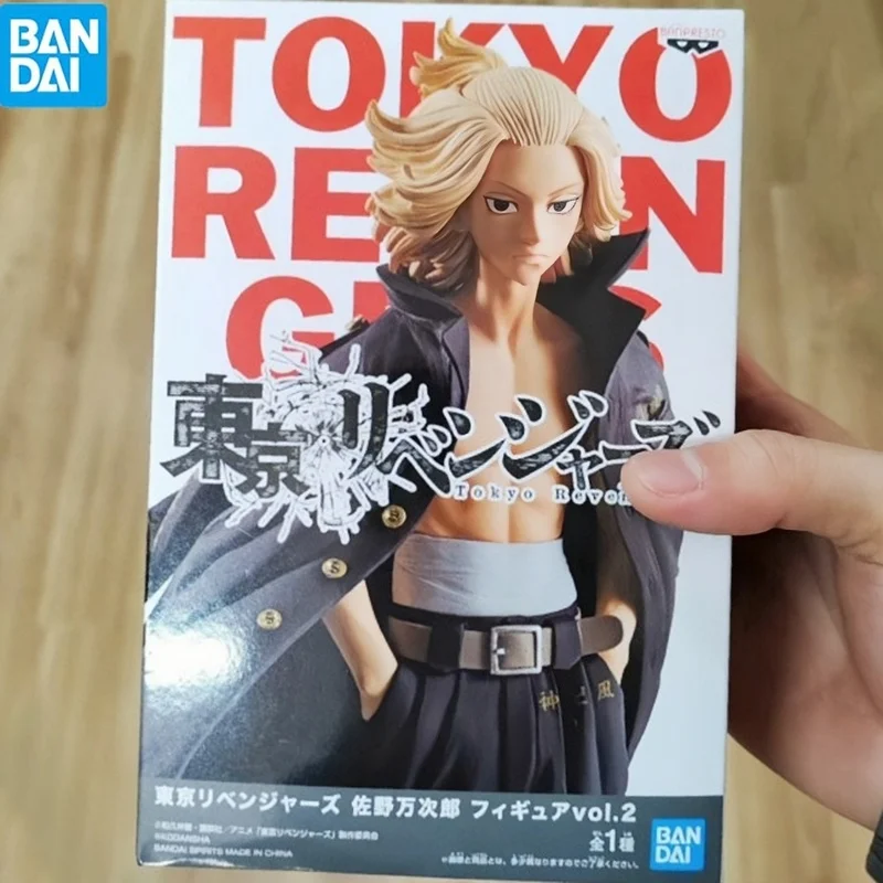 

Оригинальный оригинальный Токийский рествент Mikey Manjiro Sano Bandai, аниме модель, игрушки, фигурка, украшение для рабочего стола, подарок