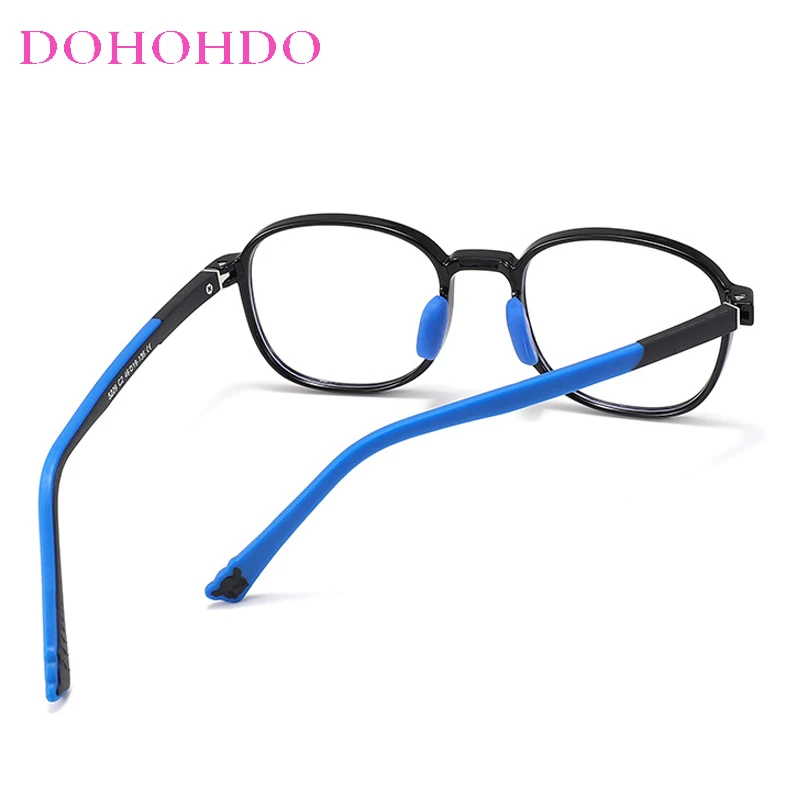 Kids Blue Light Glasses Without Graduation Child Clear Computer Spectacles Zero Prescription Medical Glasses Ultra Light Frames