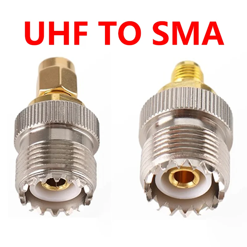 

5/20/100PCS SMA Male Female to RP SMAN UHF Copper Brass Adapter Straight RF Coaxial Connector Converter RF adapter connector