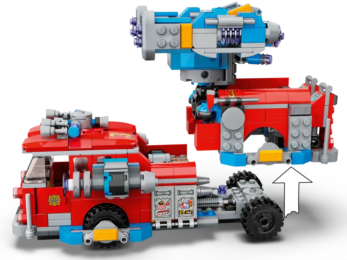 LEGO Hidden Side Phantom Fire Truck 3000 70436, Augmented