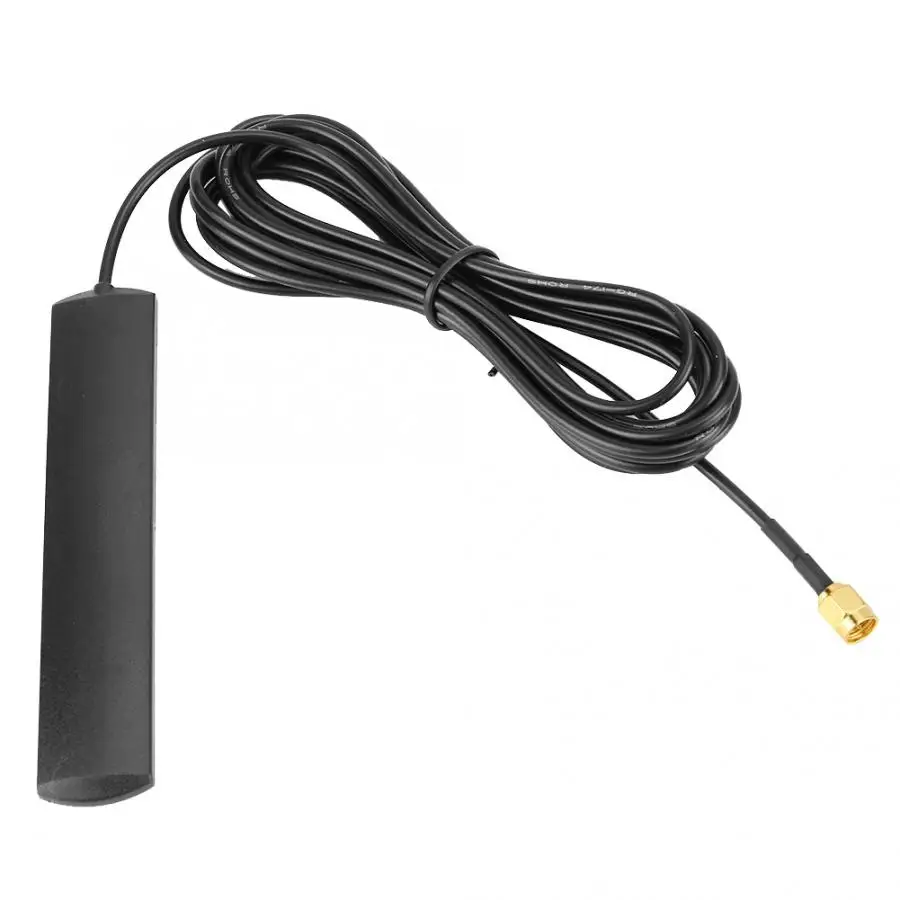 WiFi Patch Antenna SMA Male Connector 5dB High Gain Flexible Soft Antenna 2400-2500MHz For Router / IP / PC Camera wifi antenna antenna signal booster
