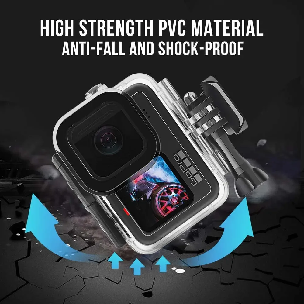 Boîtier étanche 60m pour GoPro Hero 9 10 Black
