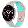 Pink teal green