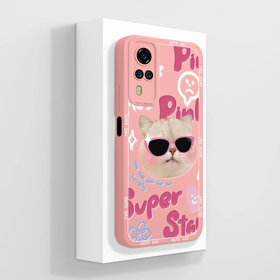 Creative High-Quality Liquid Silicone Anti-Drop Phone Case