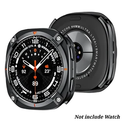 Rugged Aluminum Alloy Bezel Protective Cover - Galaxy Watch 8 44mm (BO)