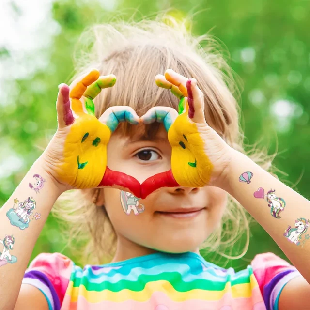 Tatuajes temporales para niños