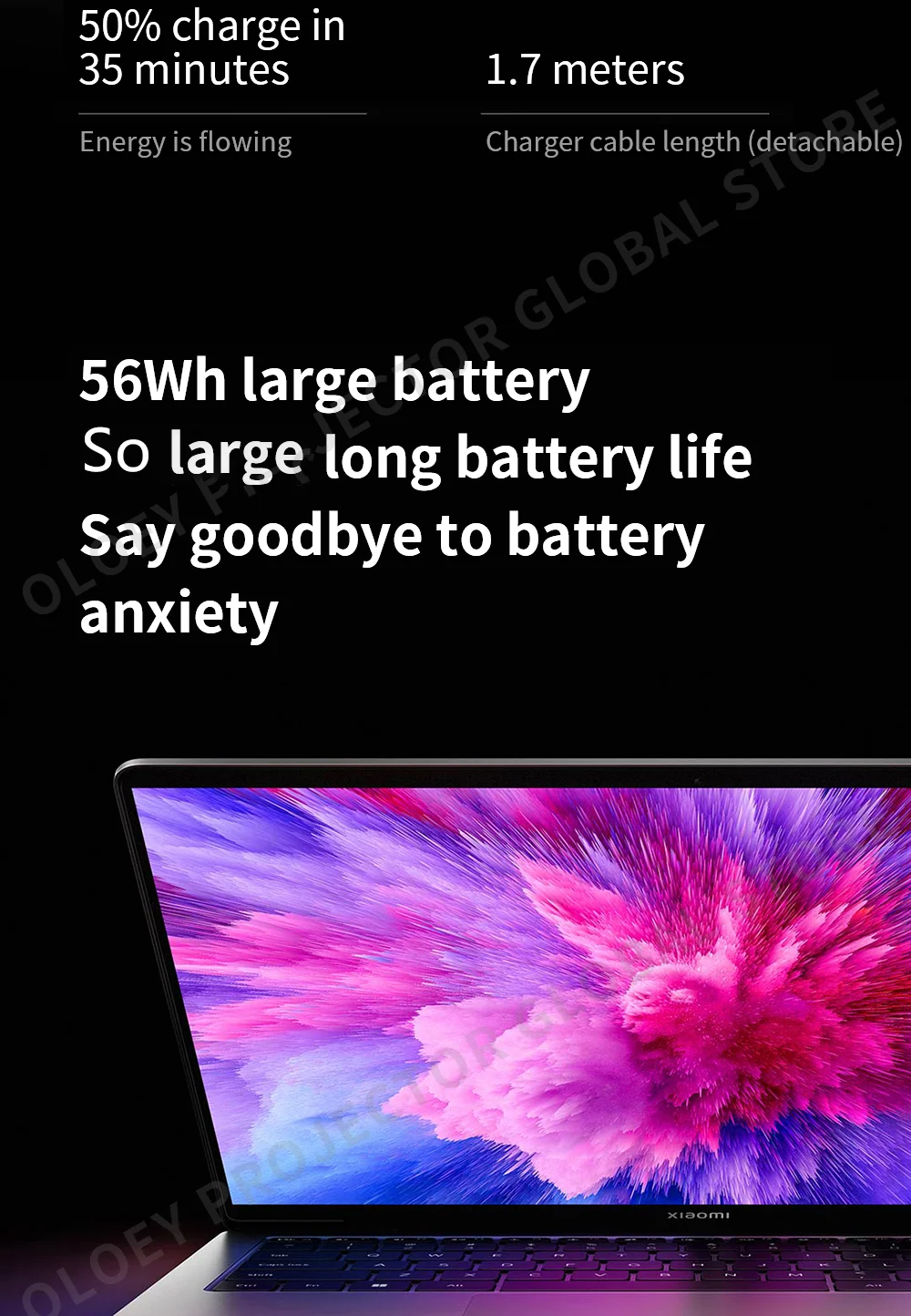 Xiaomi Mi Book Pro14: Ryzen AMD R7-6800H/R5-6600H, 2.8K OLED, 16GB RAM, 512GB/1TB SSD, 14-Inch Office Notebook Description Image.This Product Can Be Found With The Tag Names Computer Office, Laptop, Laptops