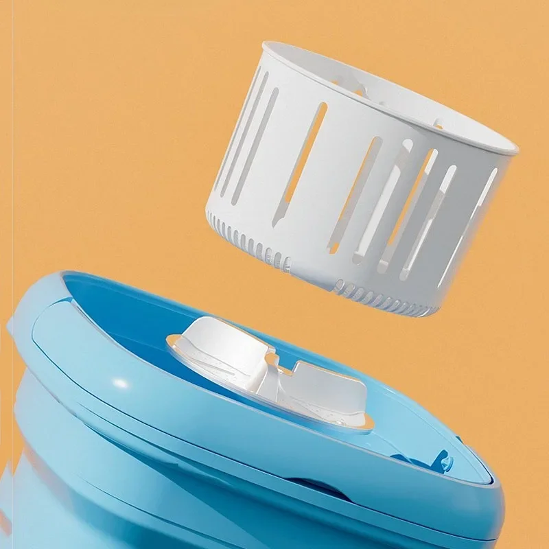 Mini Washing Machine Portable Washing Machine Underwear with Dryer Bucket Socks Clothes Washer Camping Folding Home Appliance 3