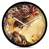 Game Genshin Impact Zhong Li Klee Xiao Decorative Clock Student Project HuTao KeQing Wall Silent clock Game Themed Characters 5