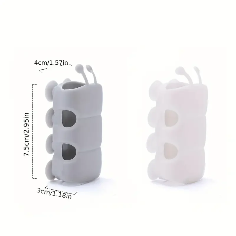 Description Picture 3 of item2Pcs Suction Cup Brackets Removable Silicone Shower Head Holder Wall Mount Hower Head Storage Shelf Rack Bathroom Supplies